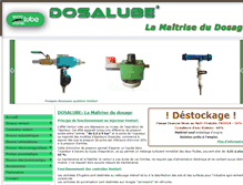 Tablet Screenshot of dosalube.com